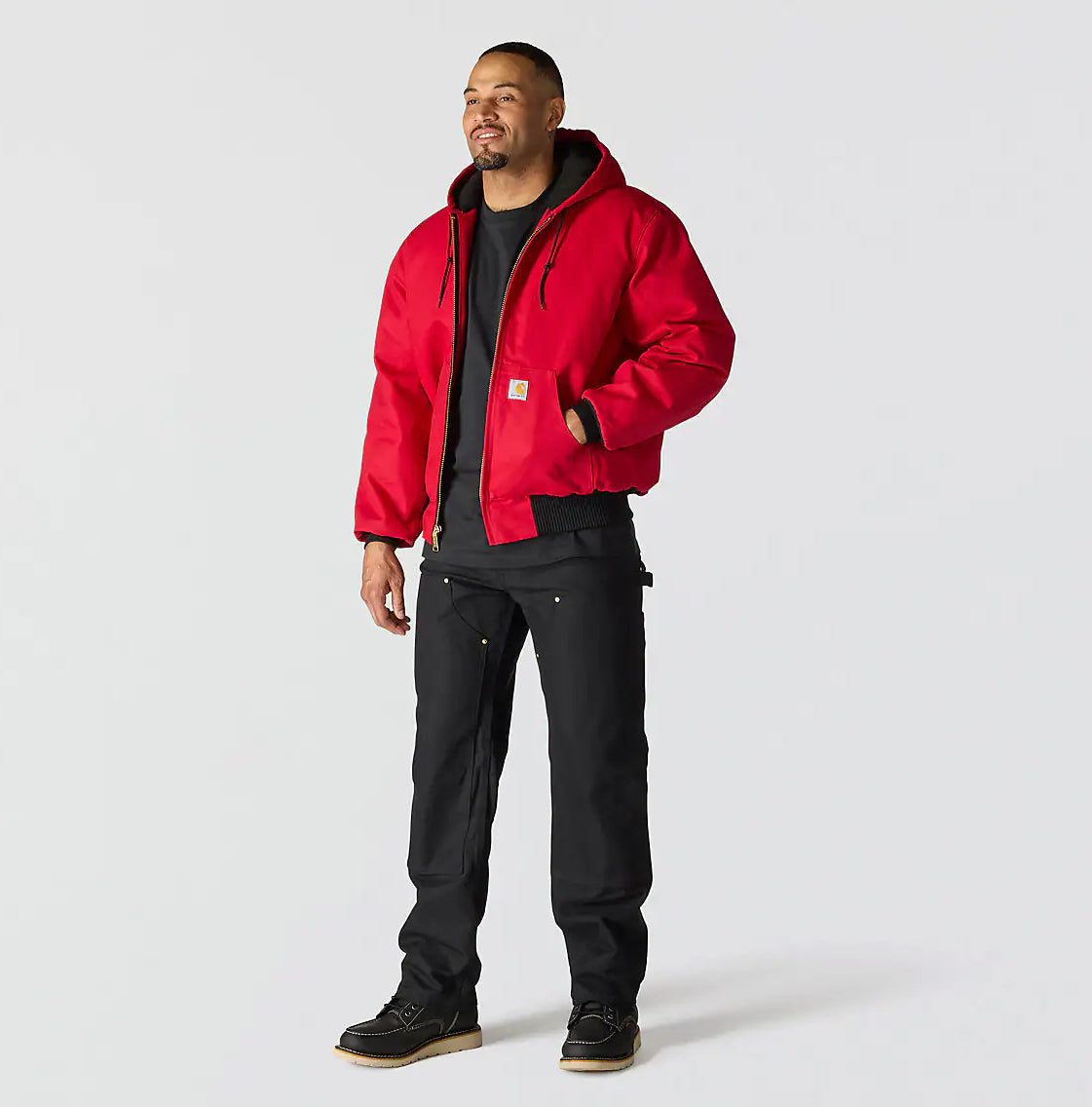 CARHARTT ACTIVE JACKET (J140) INDUSTRIAL RED