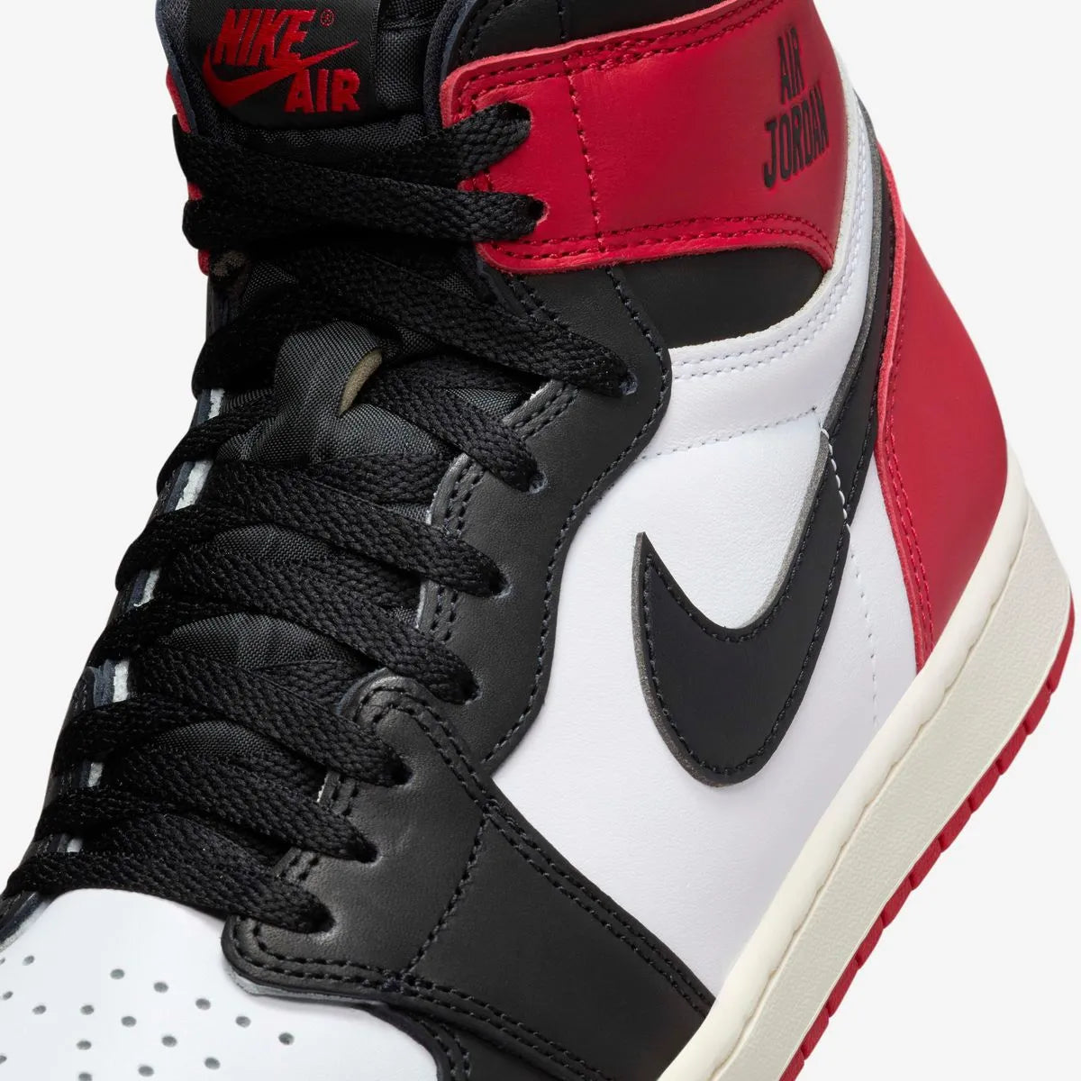 JORDAN 1 RETRO HIGH OG- BLACK TOE REIMAGINED