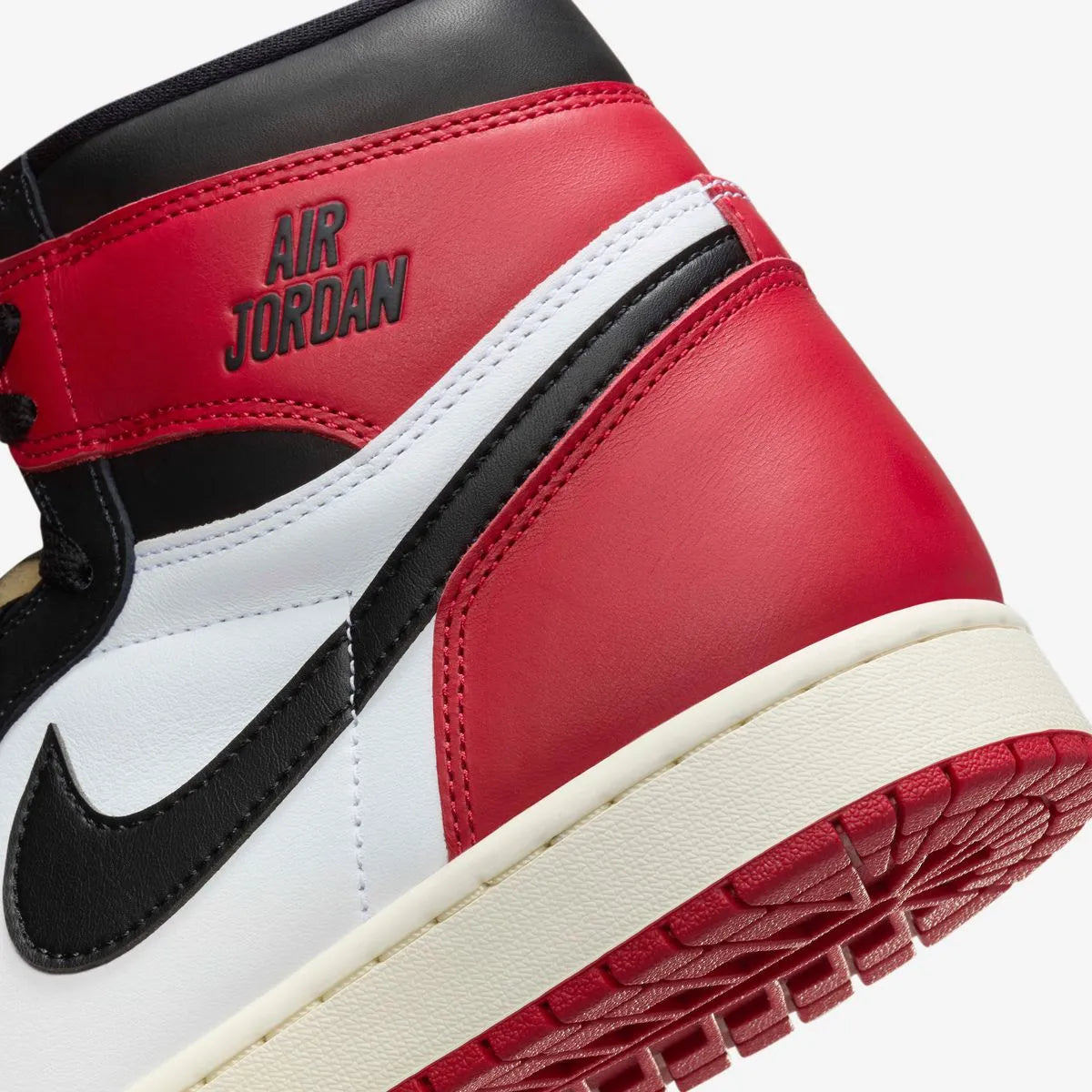 JORDAN 1 RETRO HIGH OG- BLACK TOE REIMAGINED