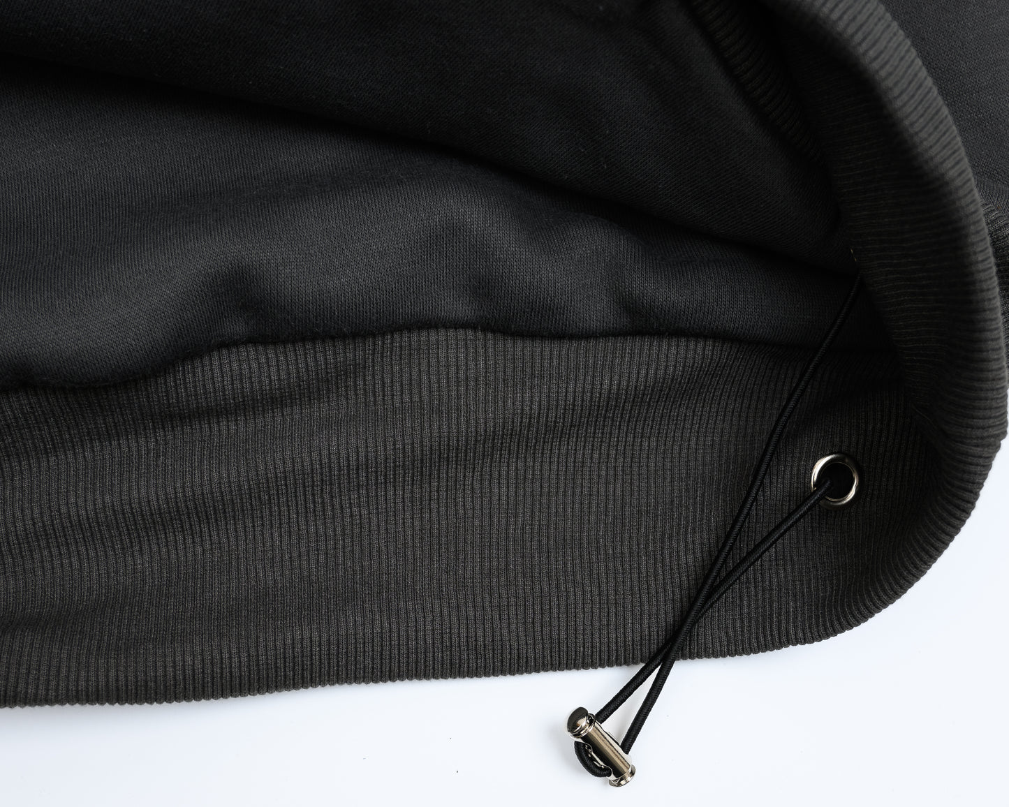 PERFECT HOODIE - ULTRA HEAVYWEIGHT DOUBLE LAYERED “ANTHRACITE”
