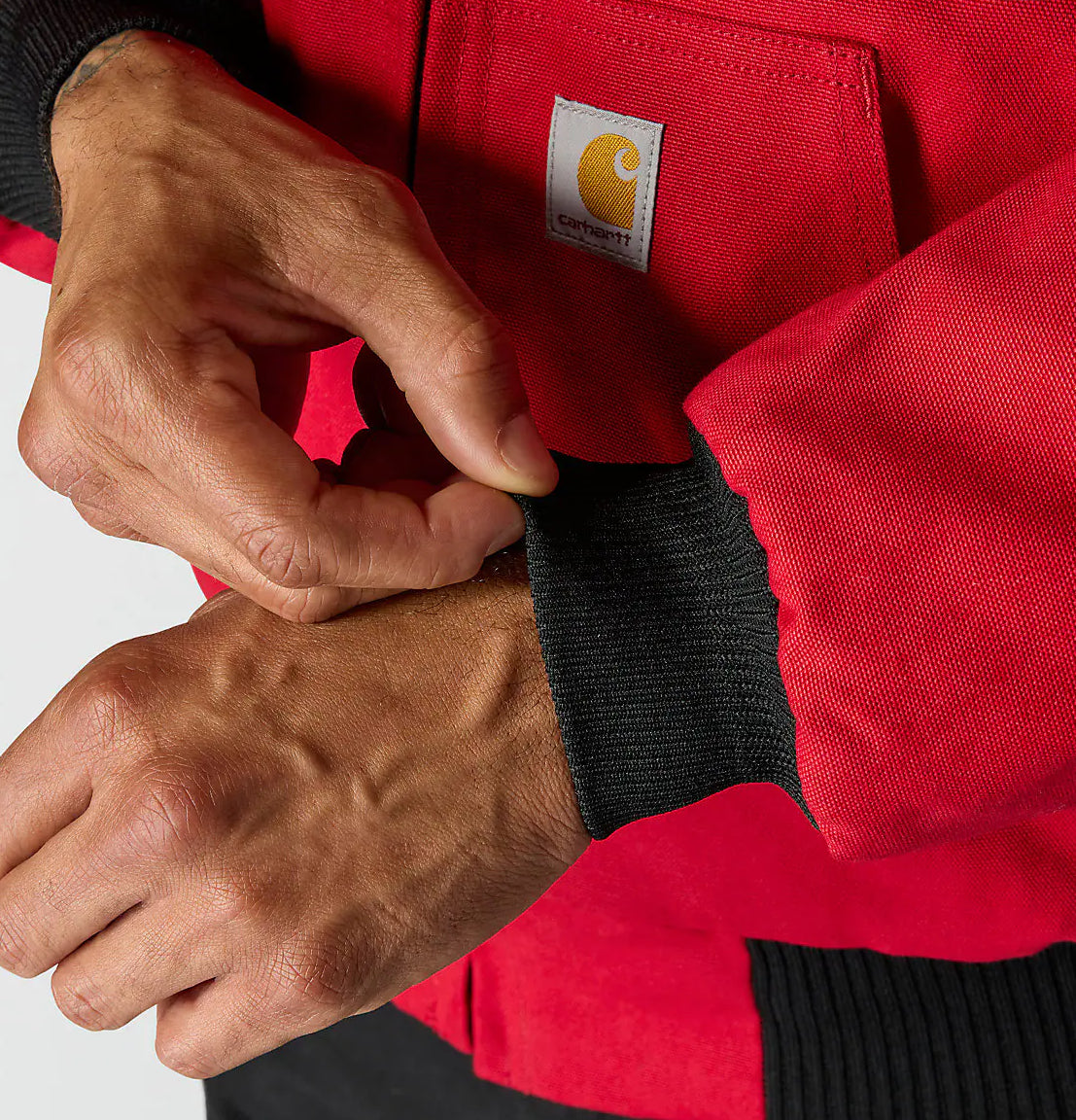 CARHARTT ACTIVE JACKET (J140) INDUSTRIAL RED