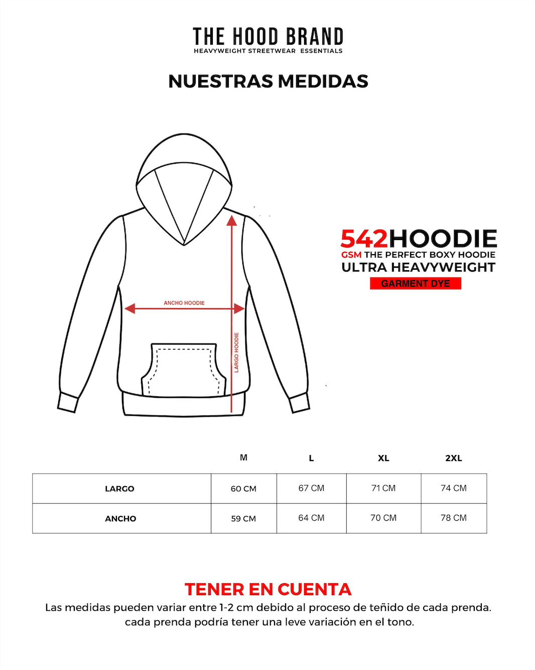 THE PERFECT BOXY HOODIE - DARK GREY VINTAGE