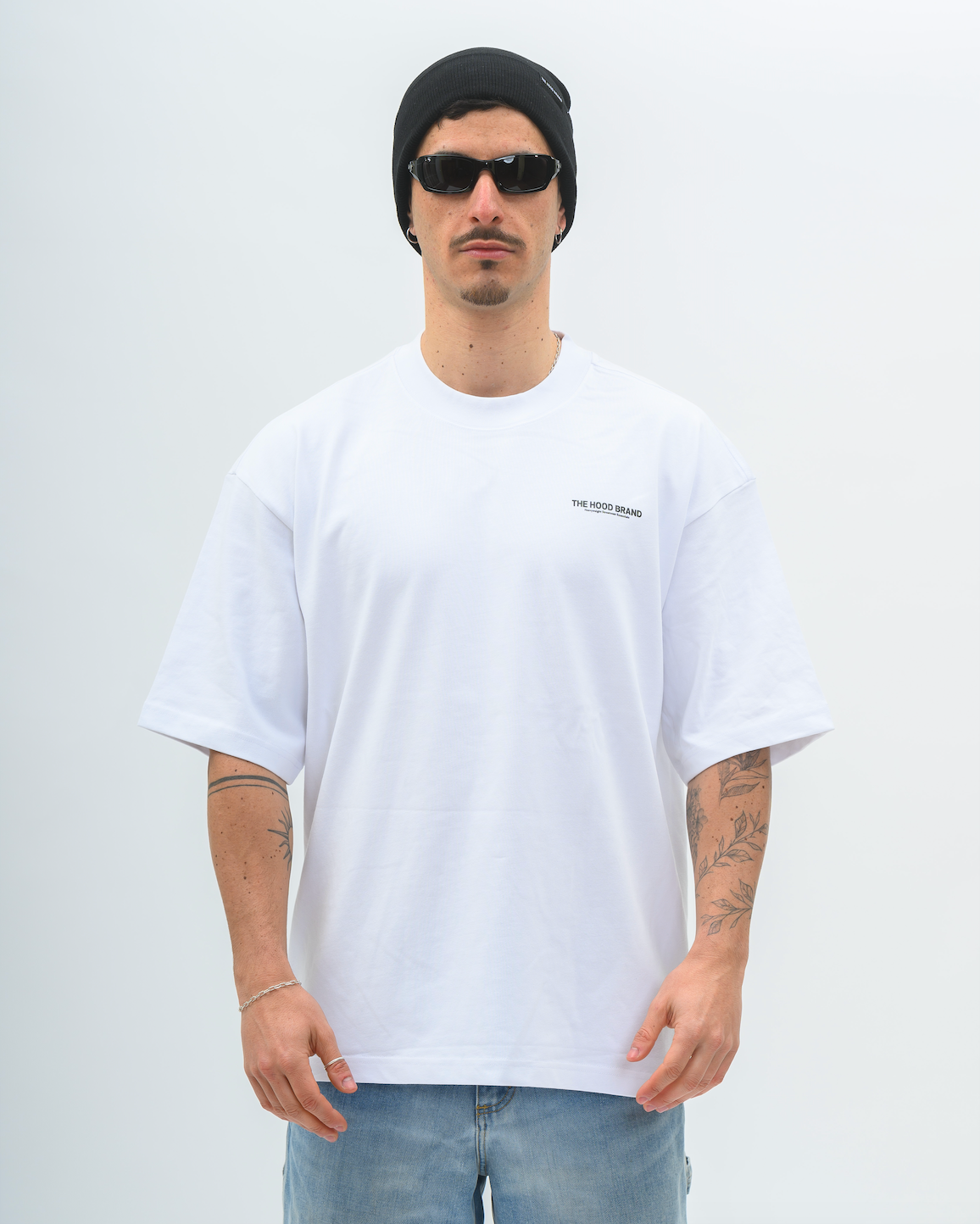 MEGA HEAVYWEIGHT WHITE/BLACK (300GSM)