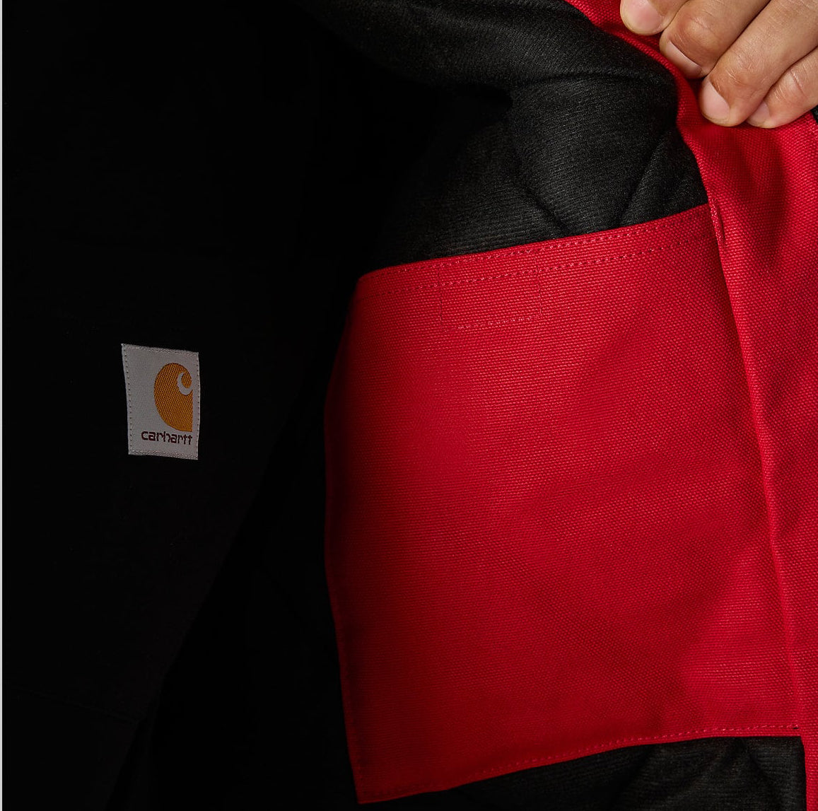 CARHARTT ACTIVE JACKET (J140) INDUSTRIAL RED