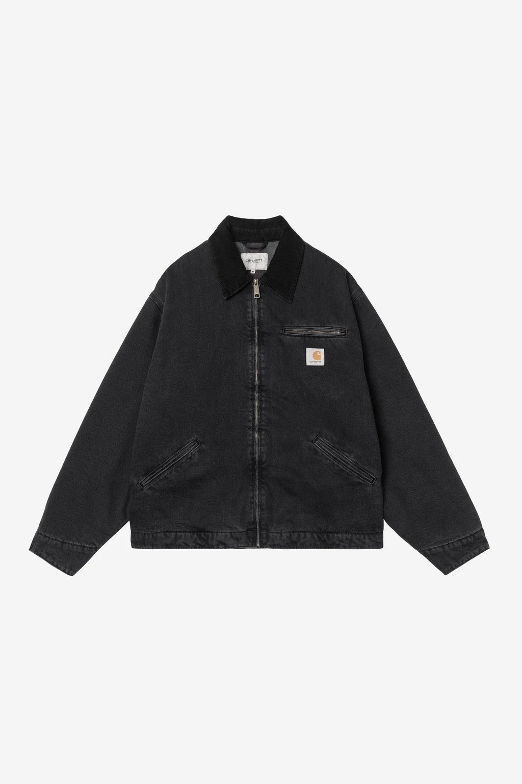 OG DETROIT JACKET BLACK DENIM STONE WASHED (WINTER)