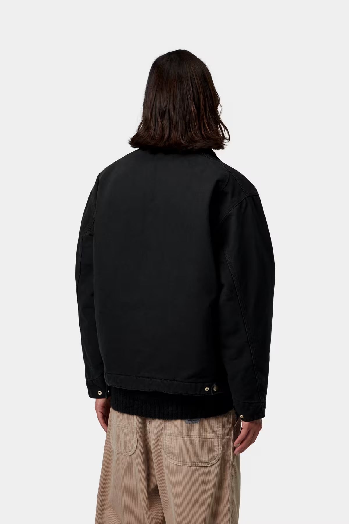 OG DETROIT JACKET BLACK/STONE CANVAS