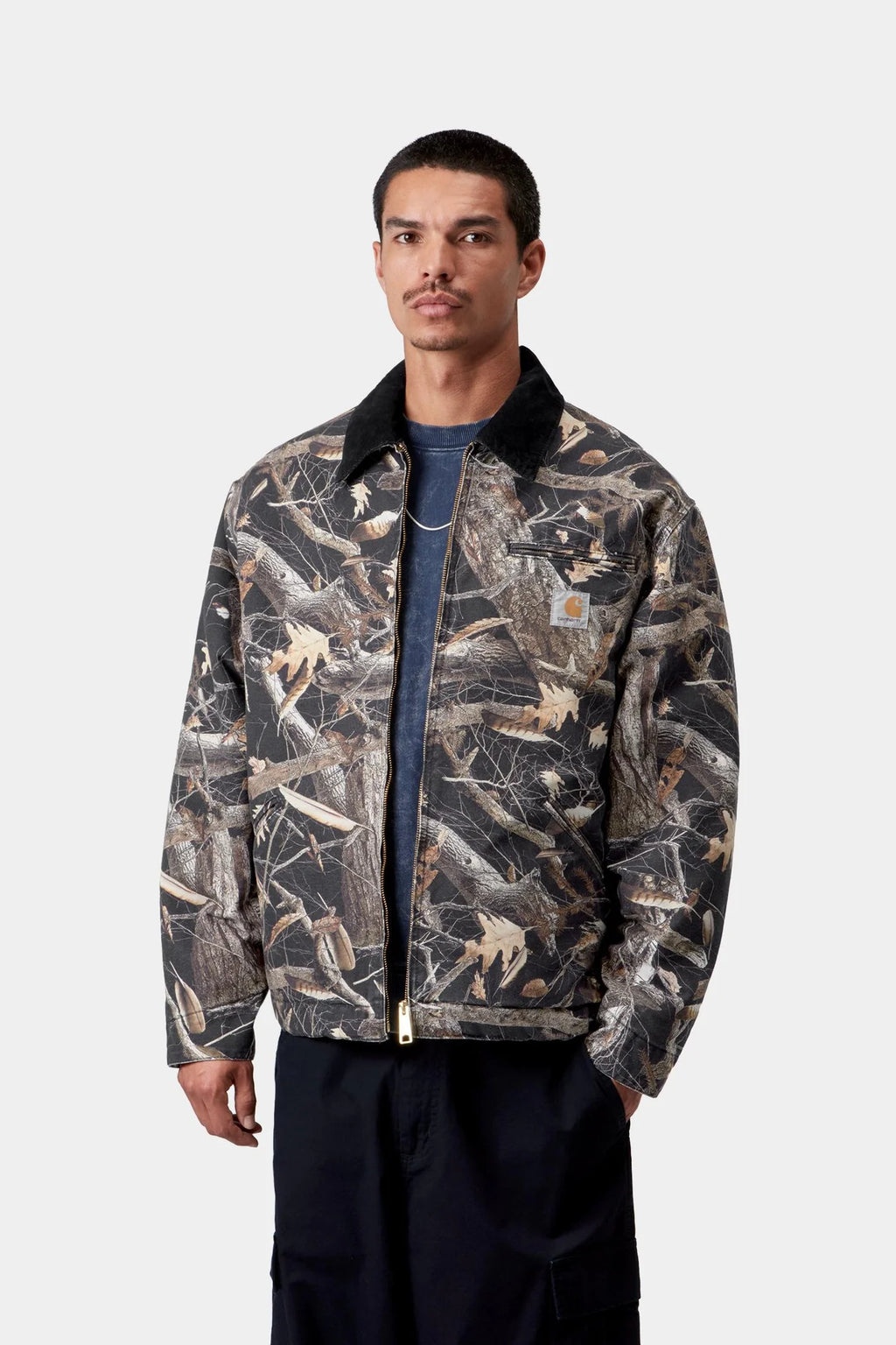 OG DETROIT JACKET CAMO FEATHER TREE