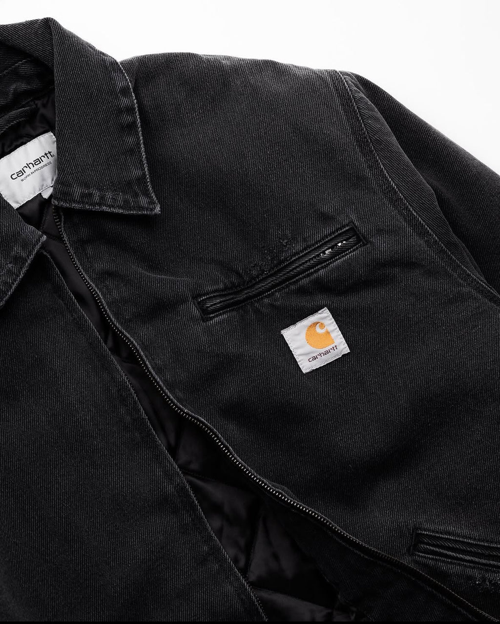 OG DETROIT JACKET “BLACK (GRIND WASH)