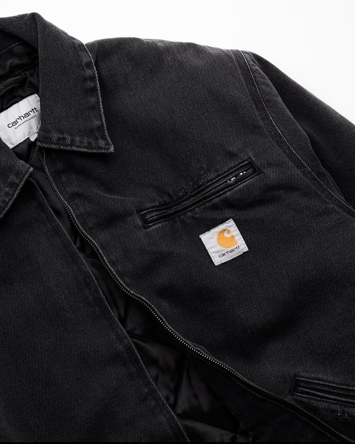 OG DETROIT JACKET “BLACK (GRIND WASH)