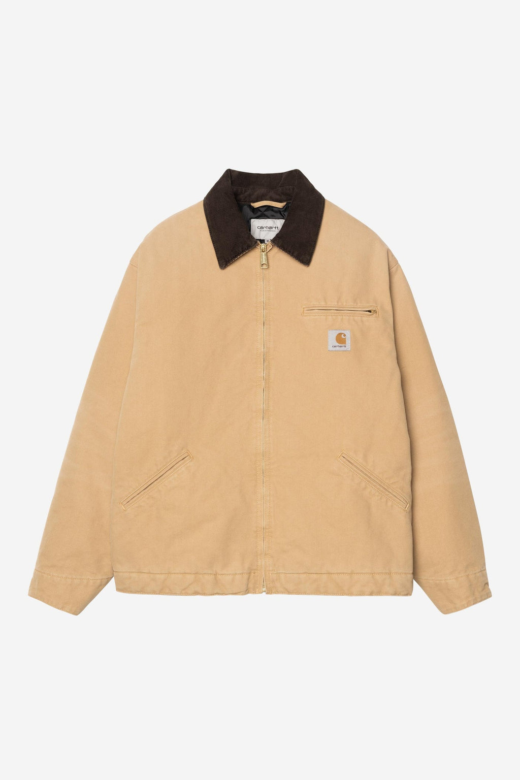 OG DETROIT JACKET “WIP DUSTY H/TOBACCO,STONE CANVAS” (WINTER)