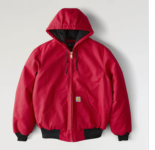CARHARTT ACTIVE JACKET (J140) INDUSTRIAL RED