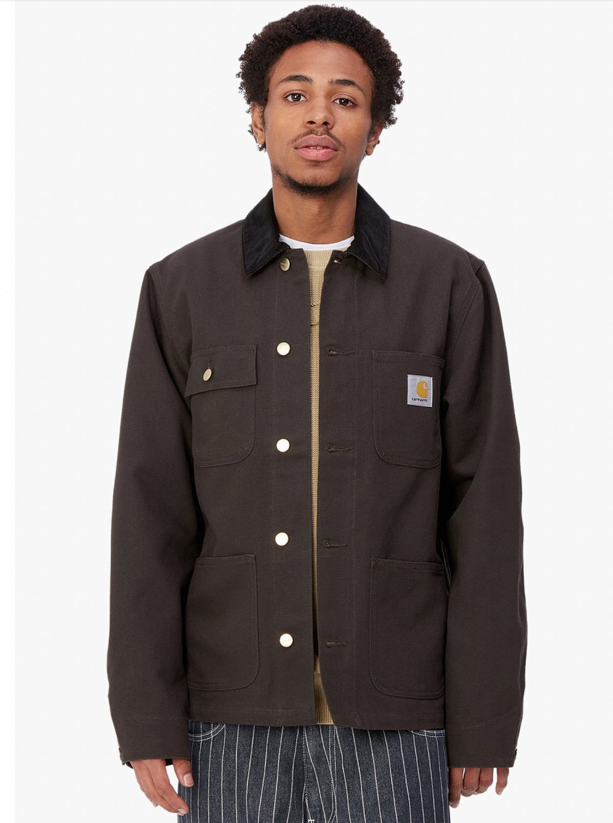 Carhartt Wip Michigan Coat - Tobacco/Black