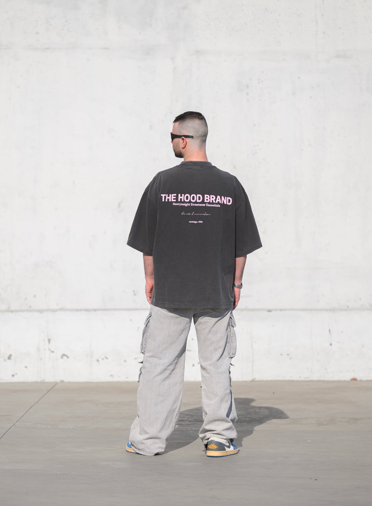 BOXY TEE - HEAVYWEIGHT SHADOW/VINTAGE PINK (260GSM)