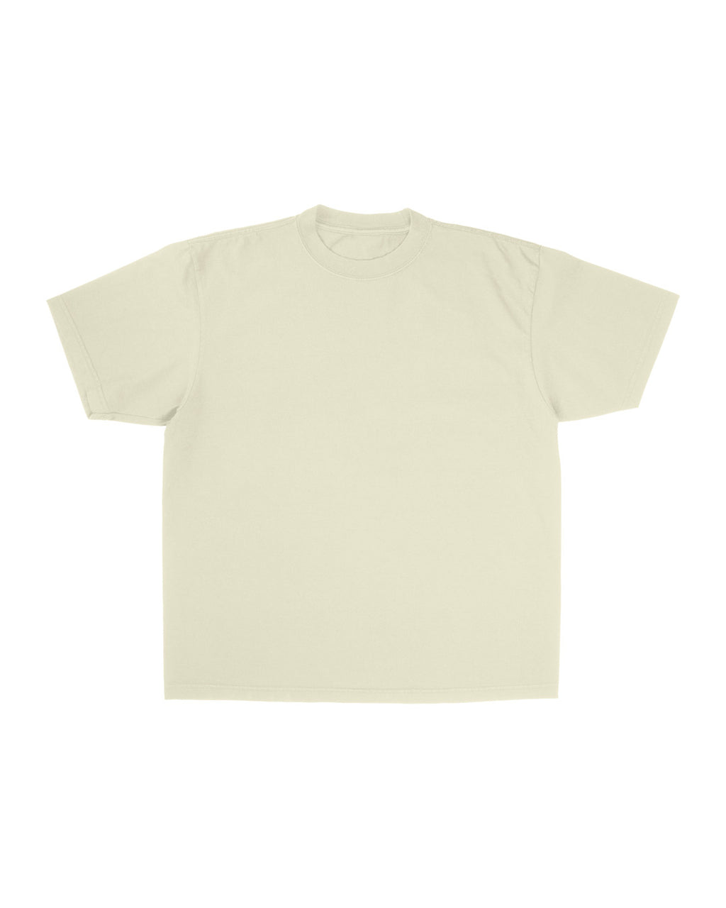 CREAM-LUXURY TEE(300GSM)