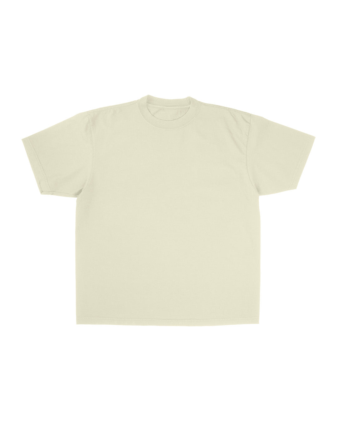 CREAM-LUXURY TEE(300GSM)