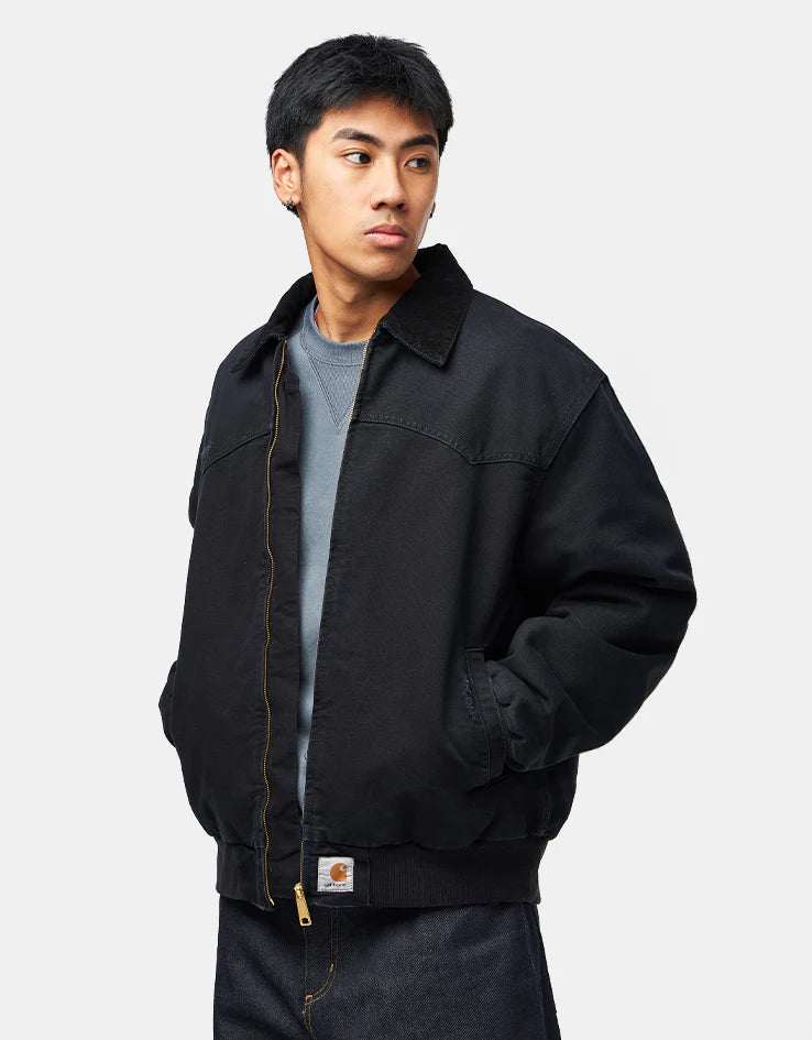OG SANTA FE JACKET “BLACK/BLACK GRIND WASH