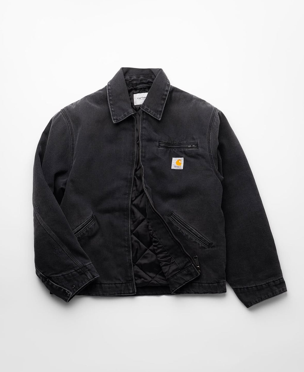 OG DETROIT JACKET “BLACK (GRIND WASH)