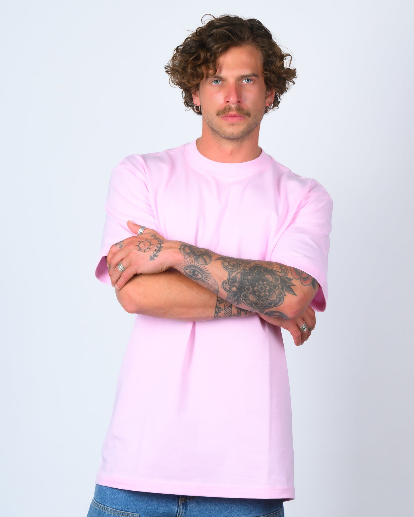 PINK HEAVYWEIGHT OVERSIZE TEE