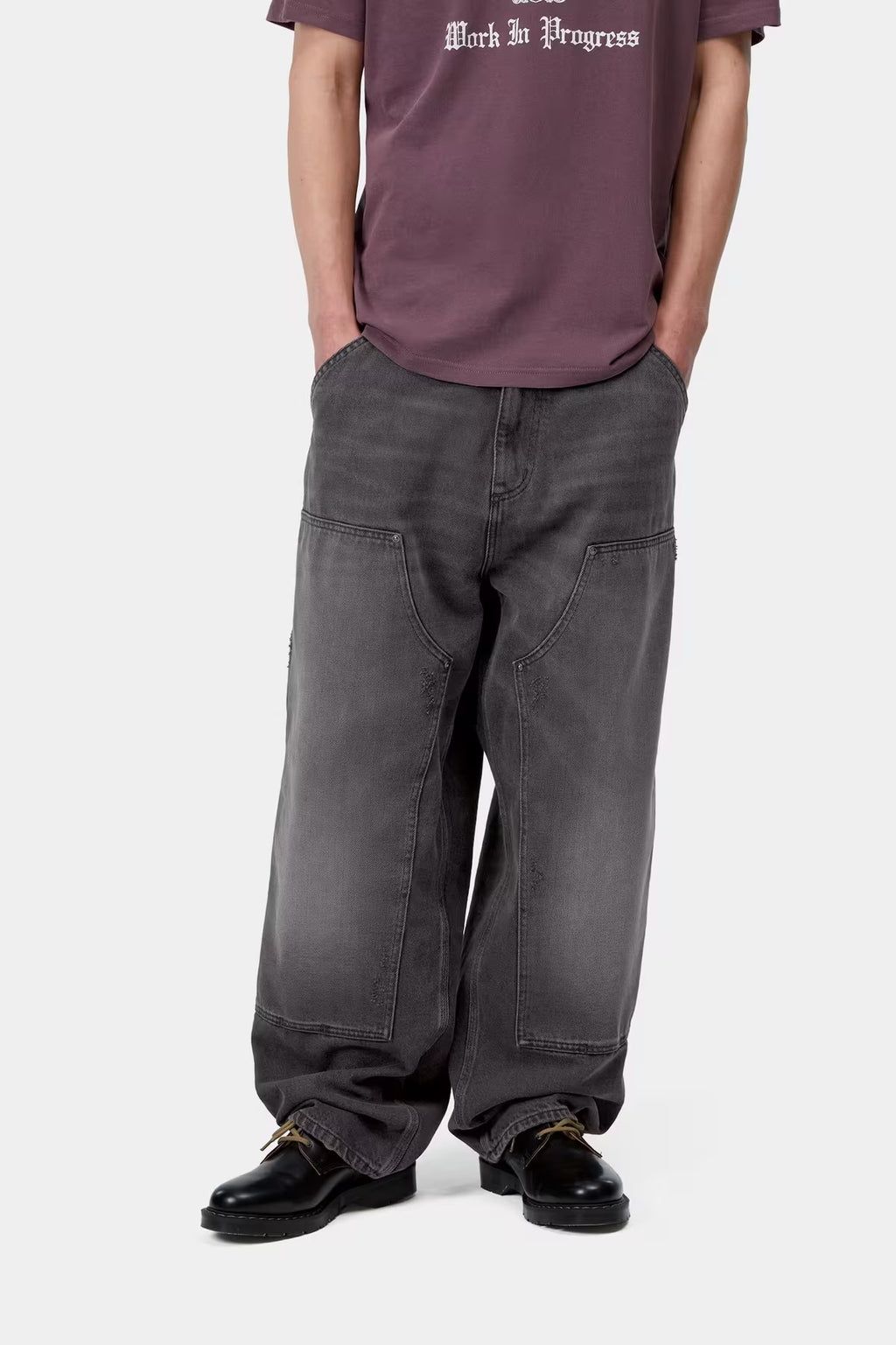 OG Double Knee Pant “Black, Grind Wash”