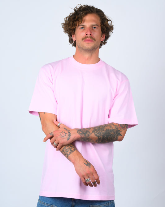 PINK HEAVYWEIGHT OVERSIZE TEE