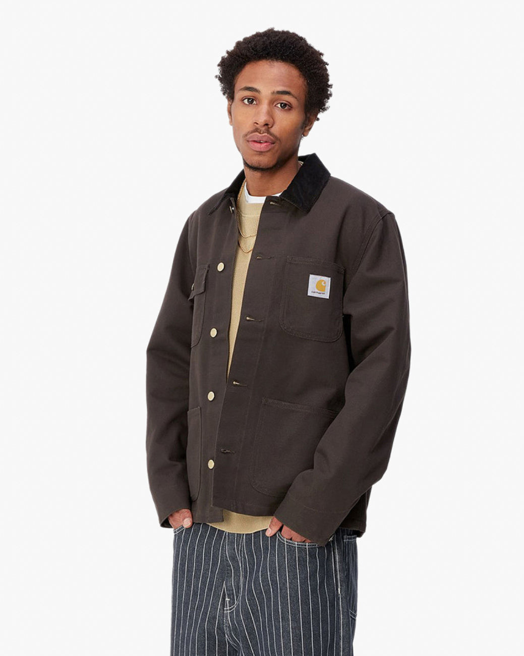 Carhartt Wip Michigan Coat - Tobacco/Black