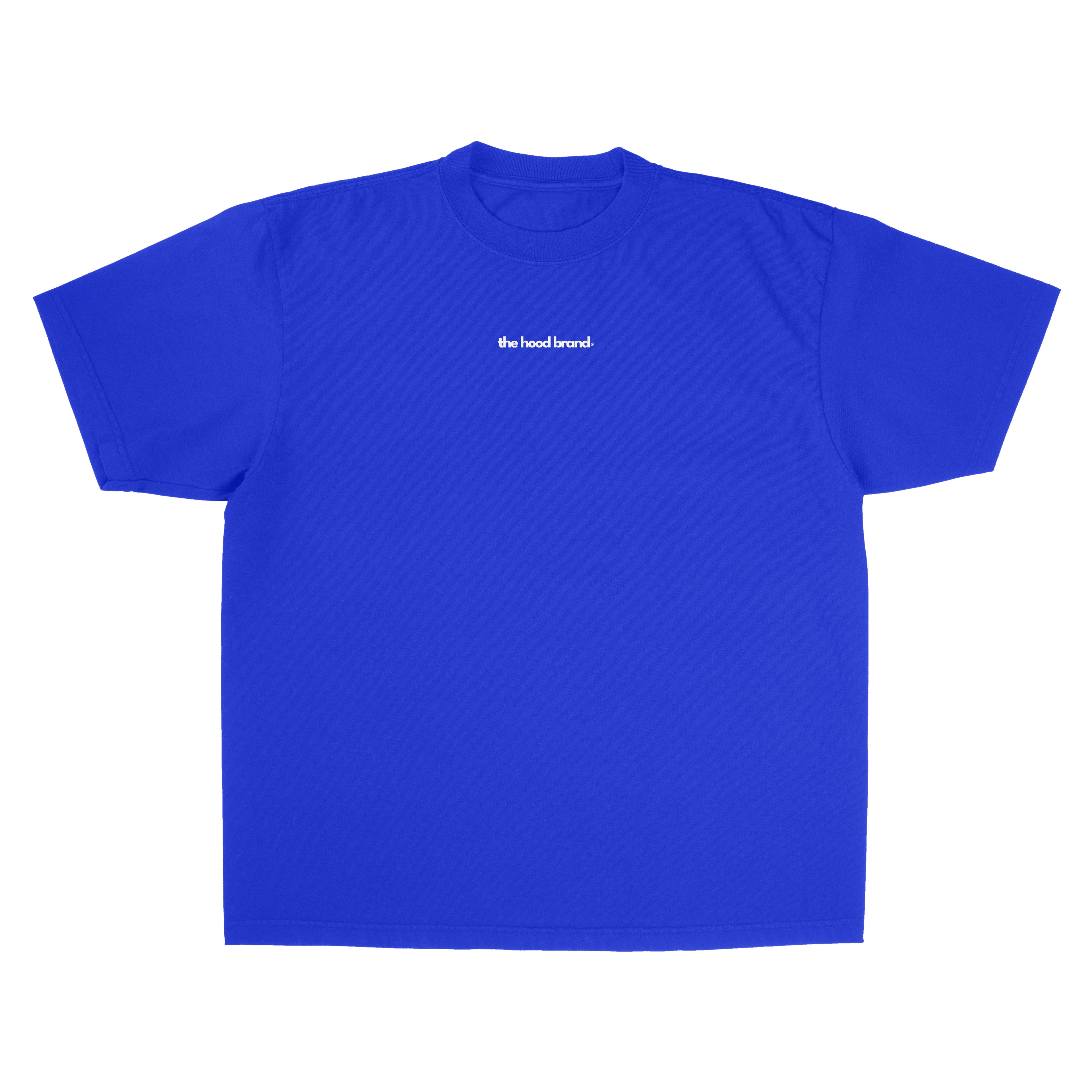 MEGA HEAVYWEIGHT COBALT BLUE/WINTER WHITE (300GSM) TEE