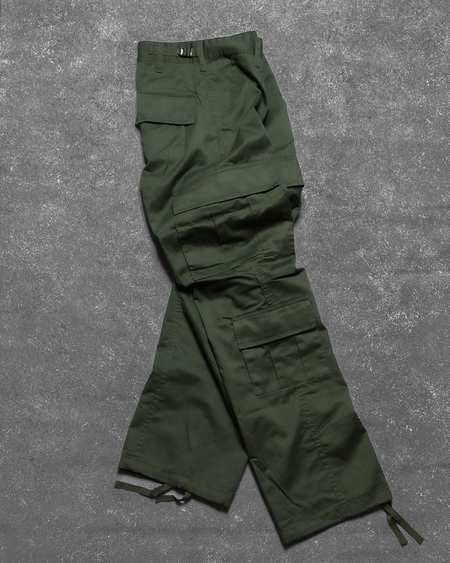 PANTALON CARGO BAGGY DOBLE BOLSILLO GREEN OLIVE