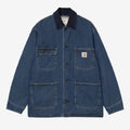 OG CHORE COAT/STONE WASHED BLUE-DARK NAVY