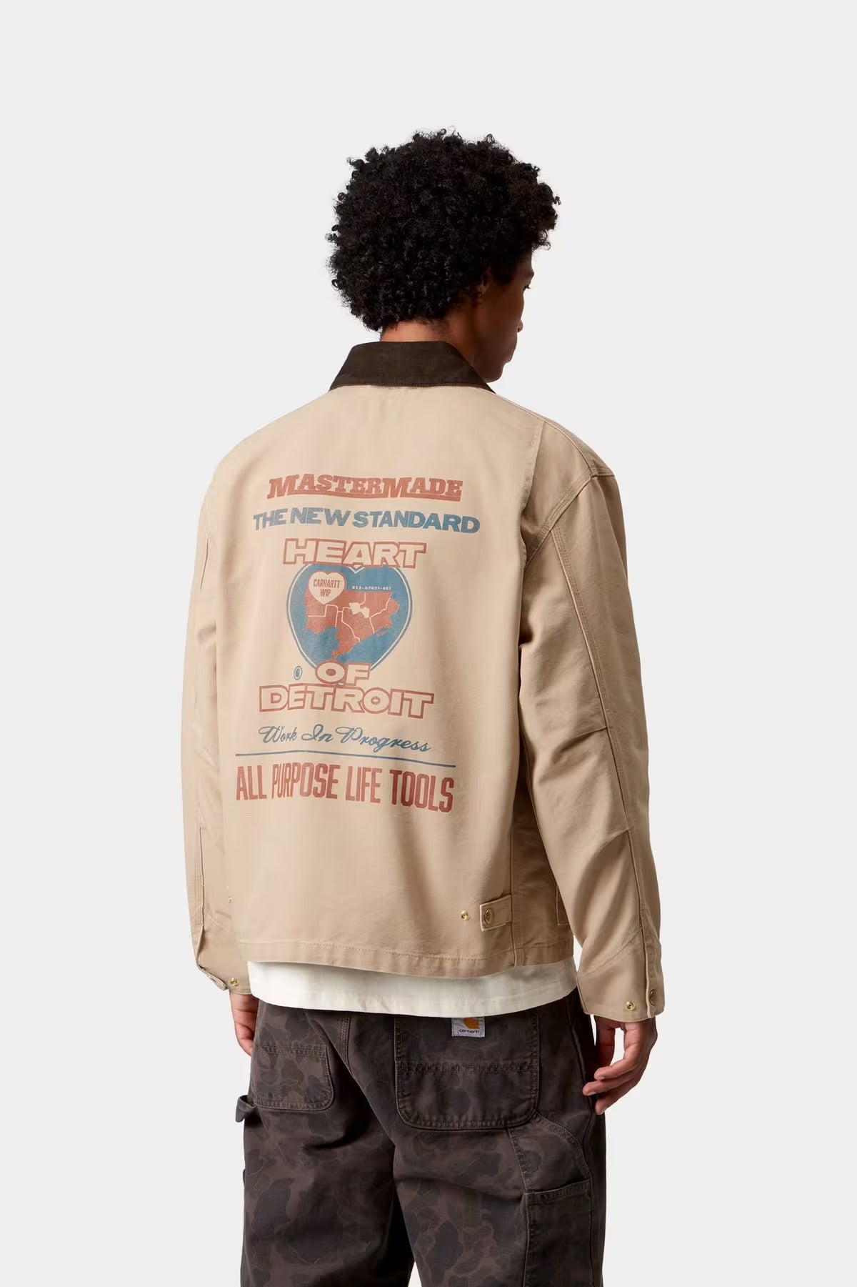 OG ARCAN GRAPHIC JACKET/DUSTY H BROWN