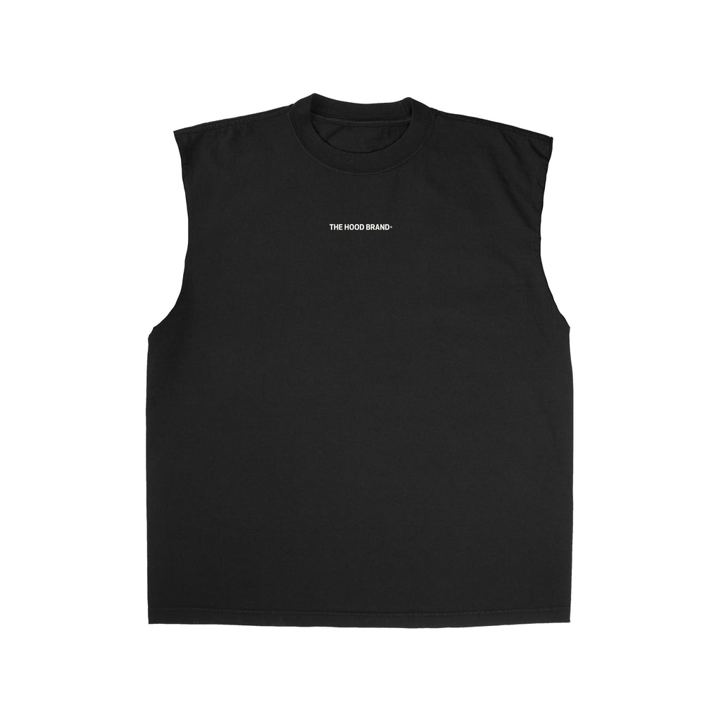 OG LOGO HEAVYWEIGHT MUSCLE BLACK/WINTER WHITE TEE