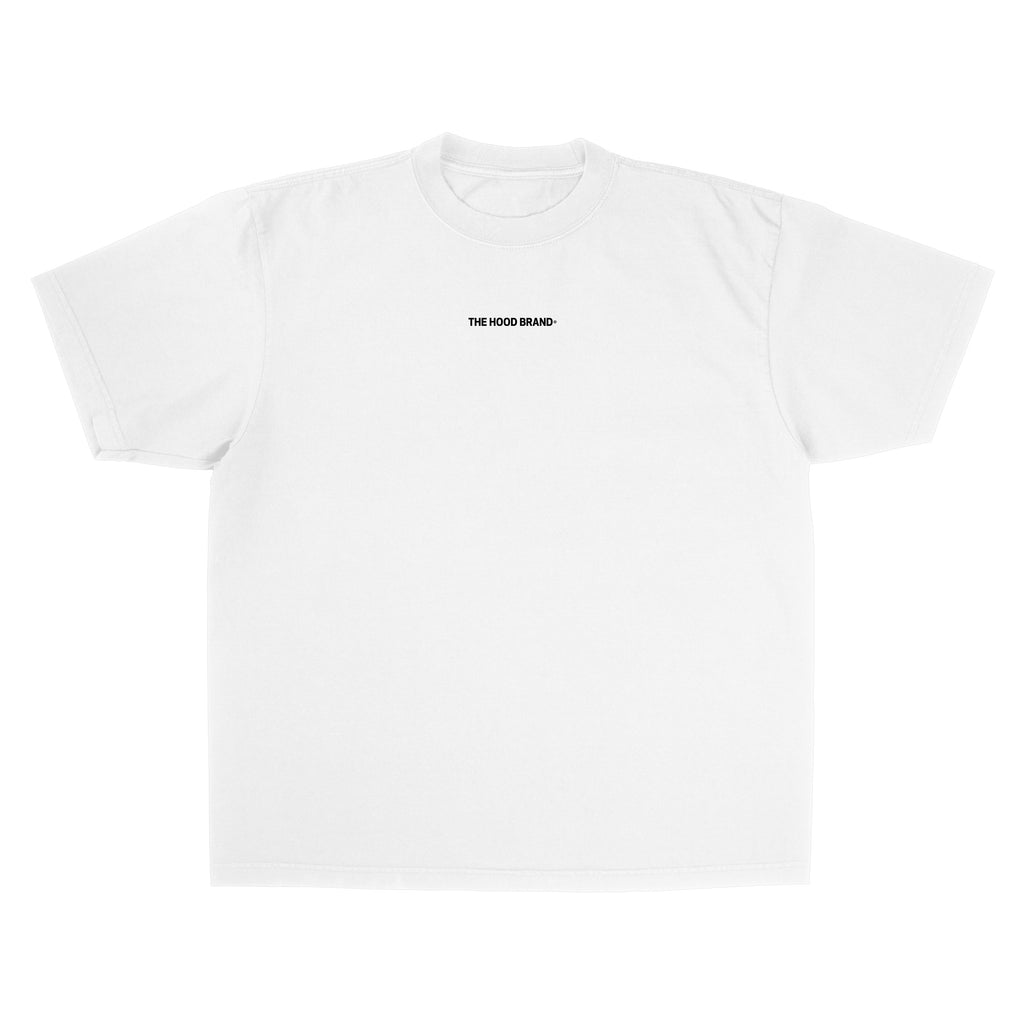 OG LOGO - OVERSIZE HEAVYWEIGHT OFF WHITE /BLACK (260GSM) TEE