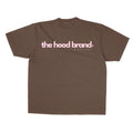 MEGA HEAVYWEIGHT MOCHA/PASTEL PINK (300GSM) TEE