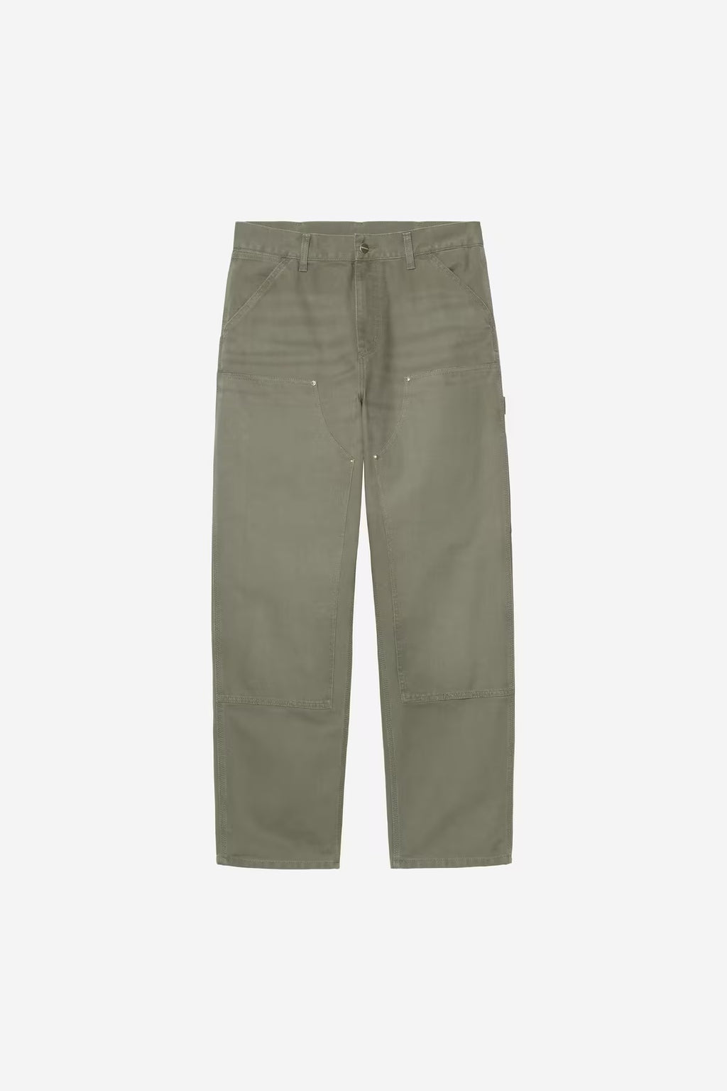 DOUBLE KNEE PANT “LEAF STONE CANVAS”