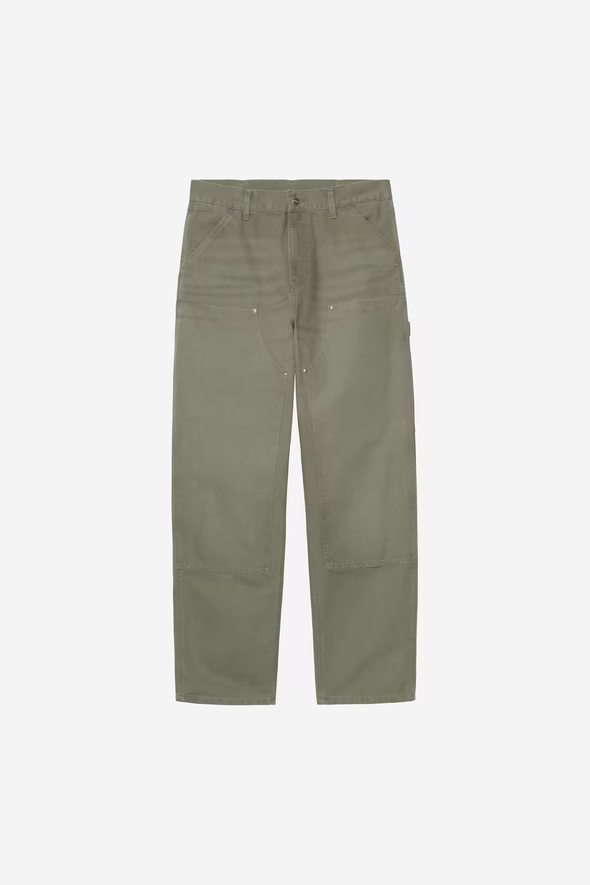 DOUBLE KNEE PANT “LEAF STONE CANVAS”
