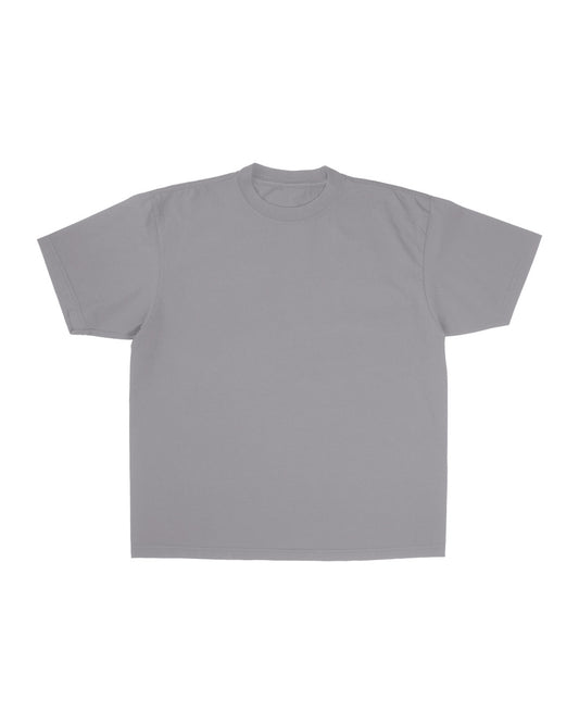 GREY CEMENT (WASHED GREY)-HEAVYWEIGHT OVERSIZE TEE