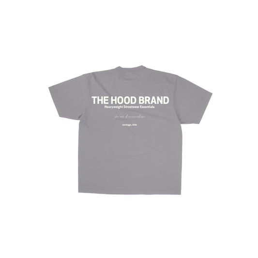 OVERSIZE HEAVYWEIGHT GREY CEMENT/OFF WHITE (260GSM)