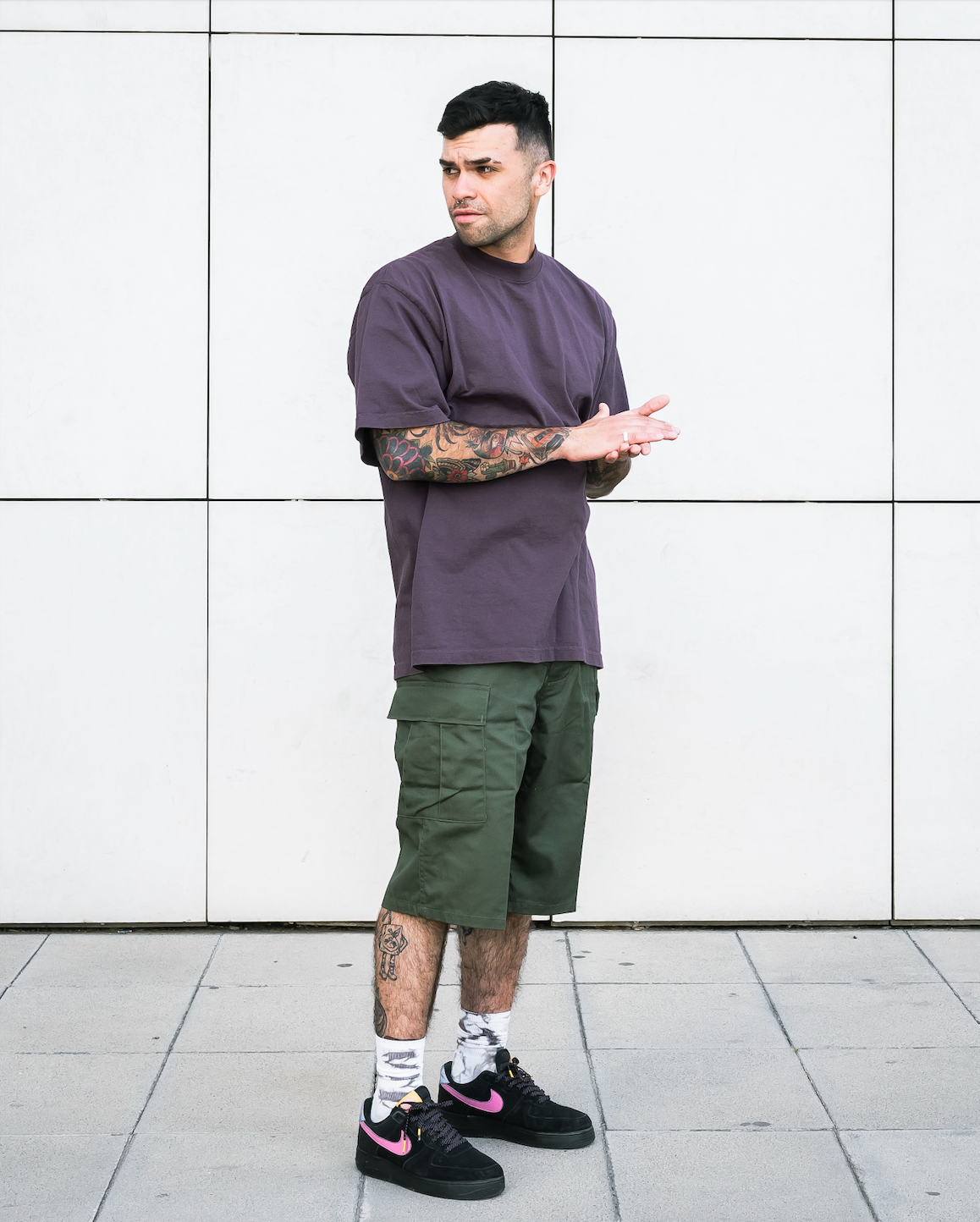 SHORT CARGO VERDE