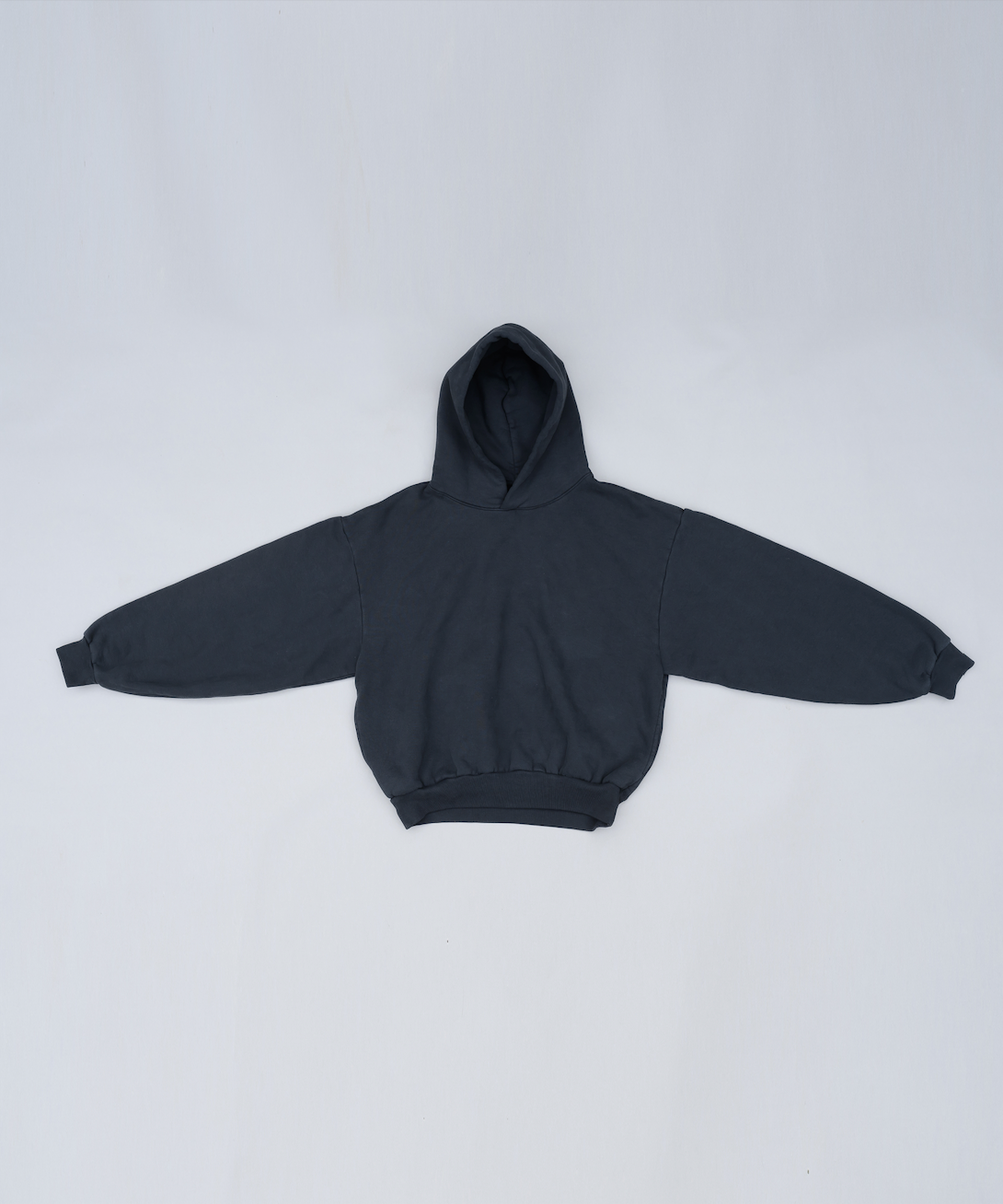 THE PERFECT BOXY HOODIE - OFF BLACK
