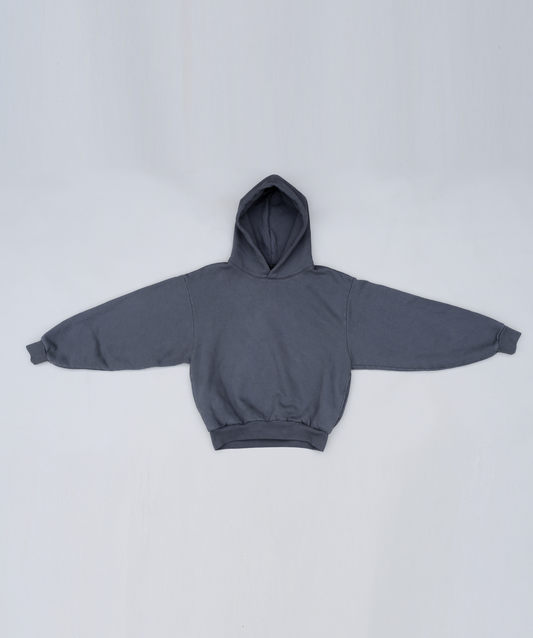 THE PERFECT BOXY HOODIE - DARK GREY VINTAGE