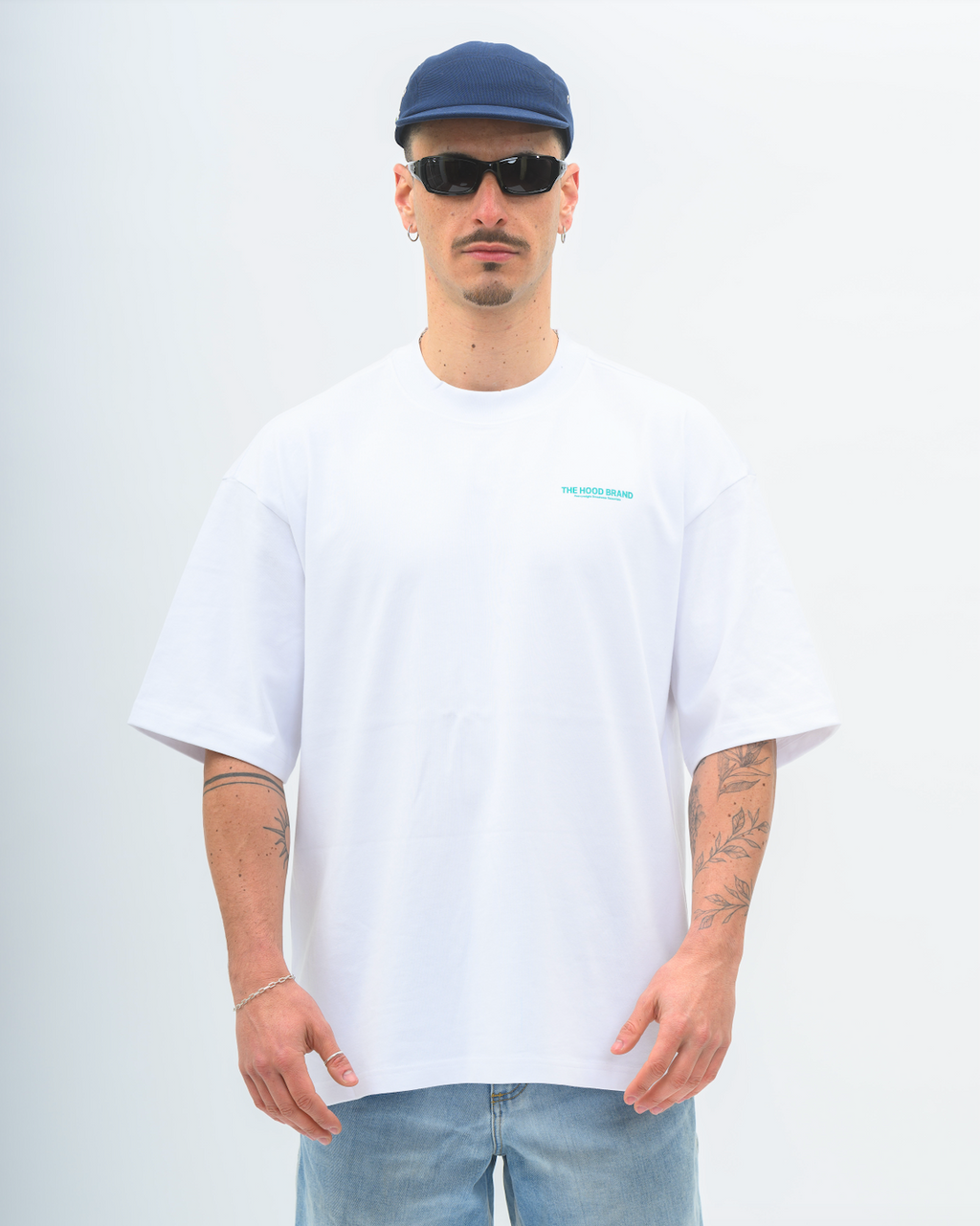 MEGA HEAVYWEIGHT WHITE/VINTAGE GREEN (300GSM)