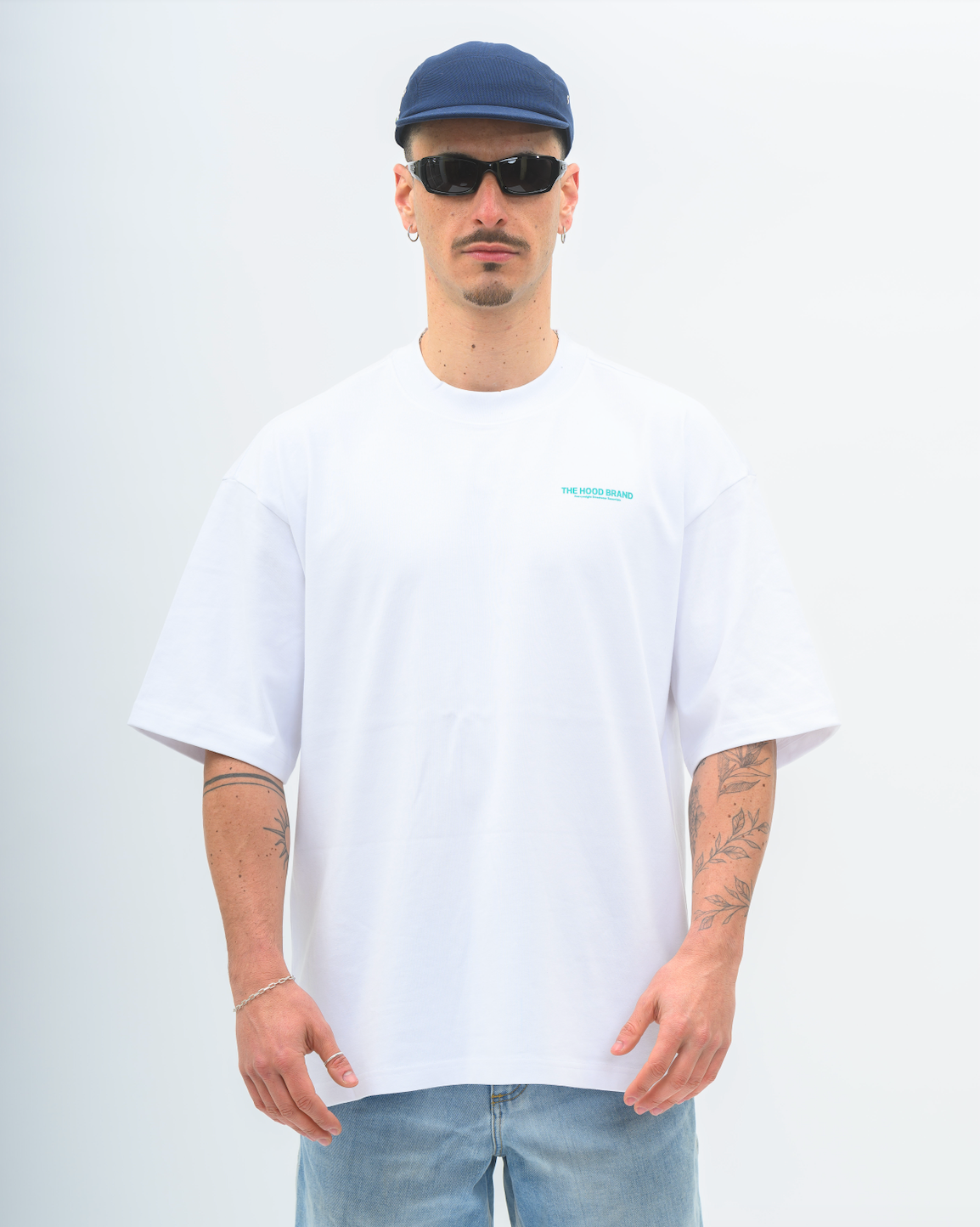 MEGA HEAVYWEIGHT WHITE/VINTAGE GREEN (300GSM)