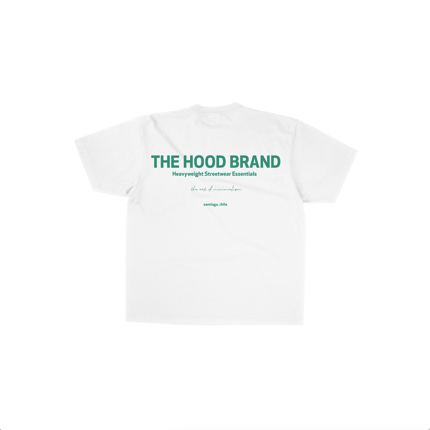 MEGA HEAVYWEIGHT WHITE/VINTAGE GREEN (300GSM)