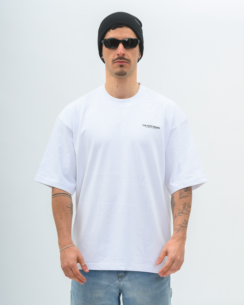 MEGA HEAVYWEIGHT WHITE/BLACK (300GSM)