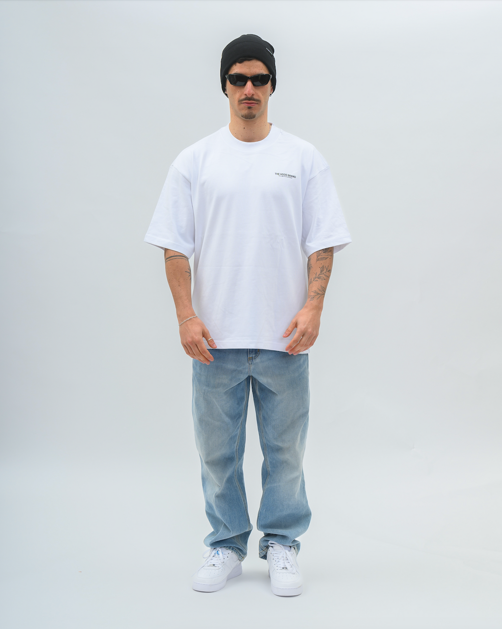 MEGA HEAVYWEIGHT WHITE/BLACK (300GSM)