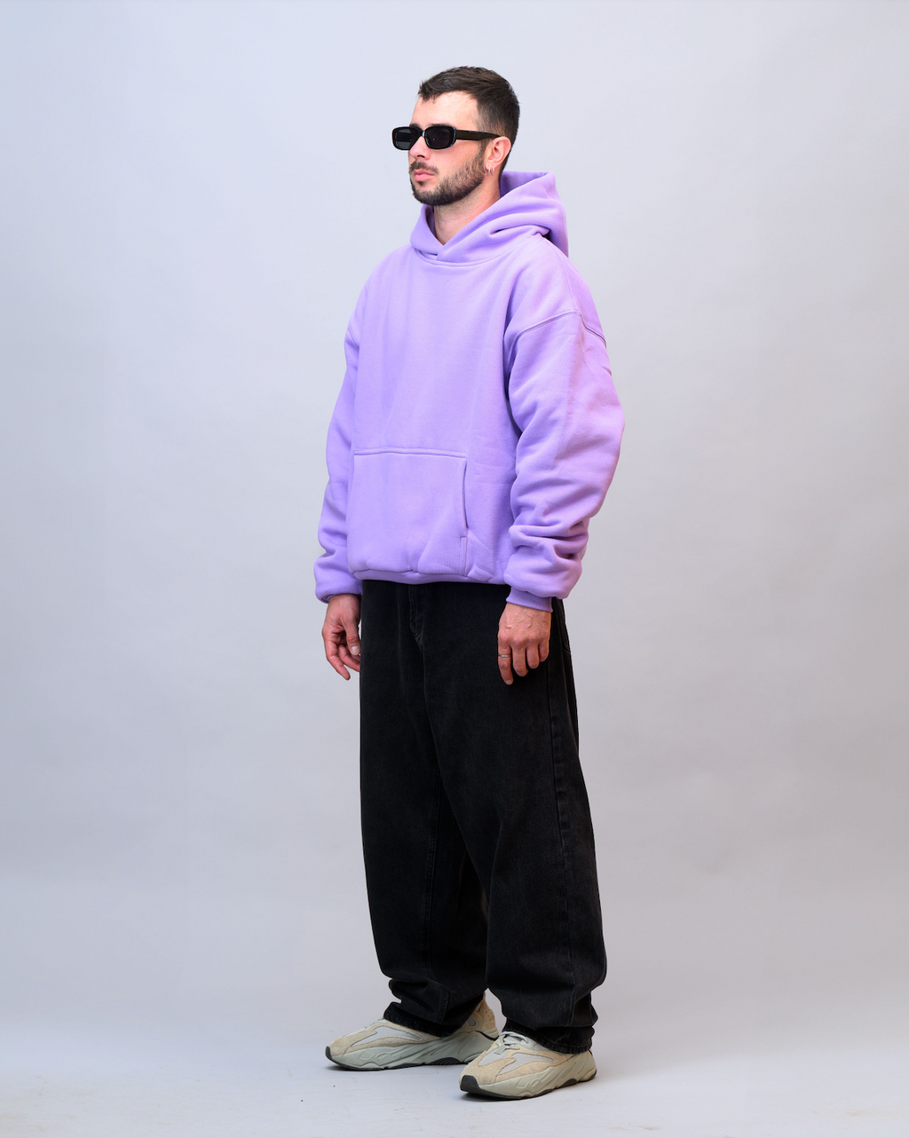 PERFECT HOODIE - ULTRA HEAVYWEIGHT DOUBLE LAYERED "LILAC"