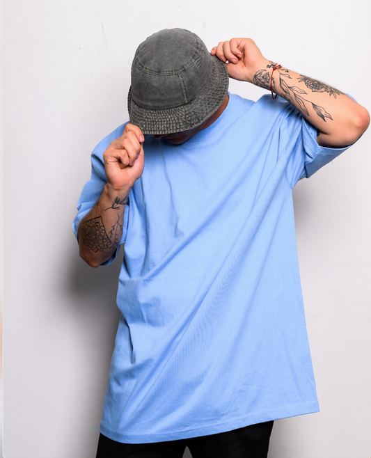 SKY BLUE HEAVYWEIGHT OVERSIZE TEE