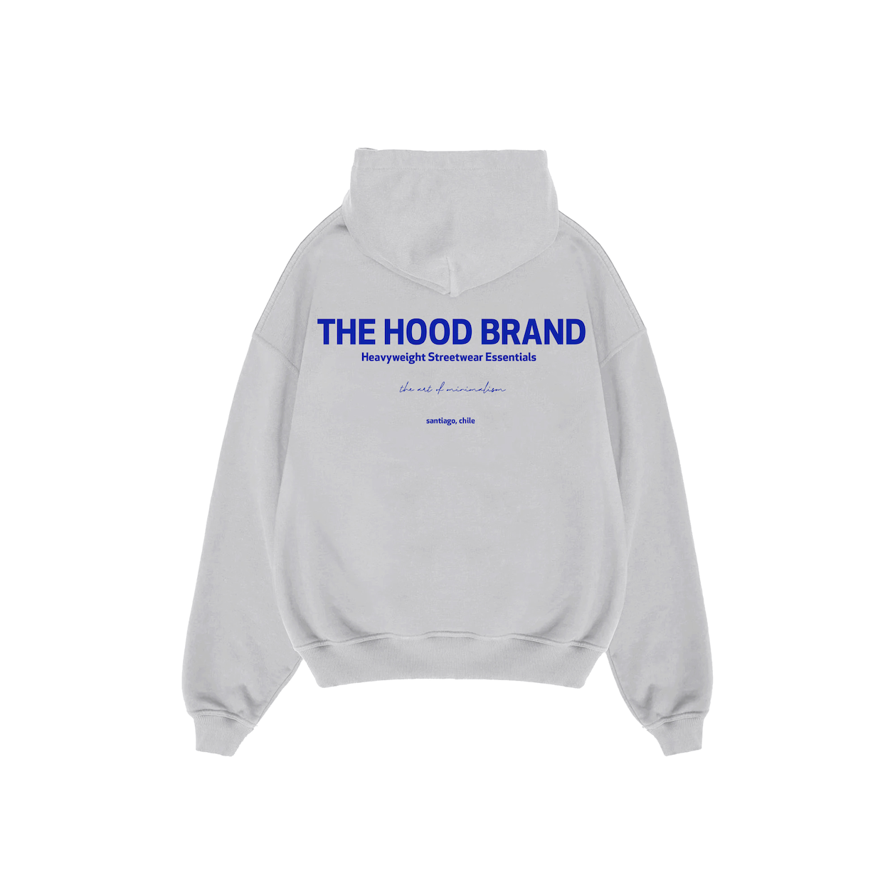 HOODIE MEGA HEAVYWEIGHT ASH GREY/VINTAGE BLUE (475 gsm)