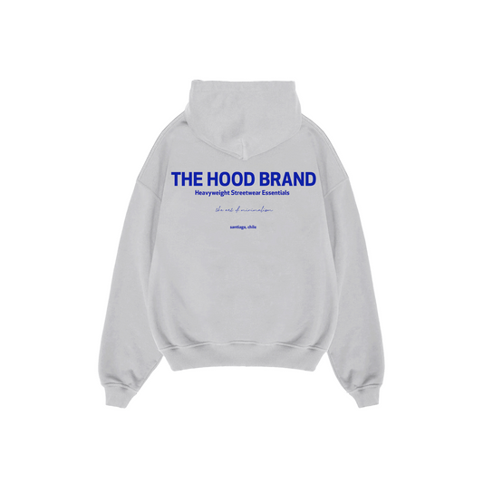 HOODIE MEGA HEAVYWEIGHT ASH GREY/VINTAGE BLUE (475 gsm)