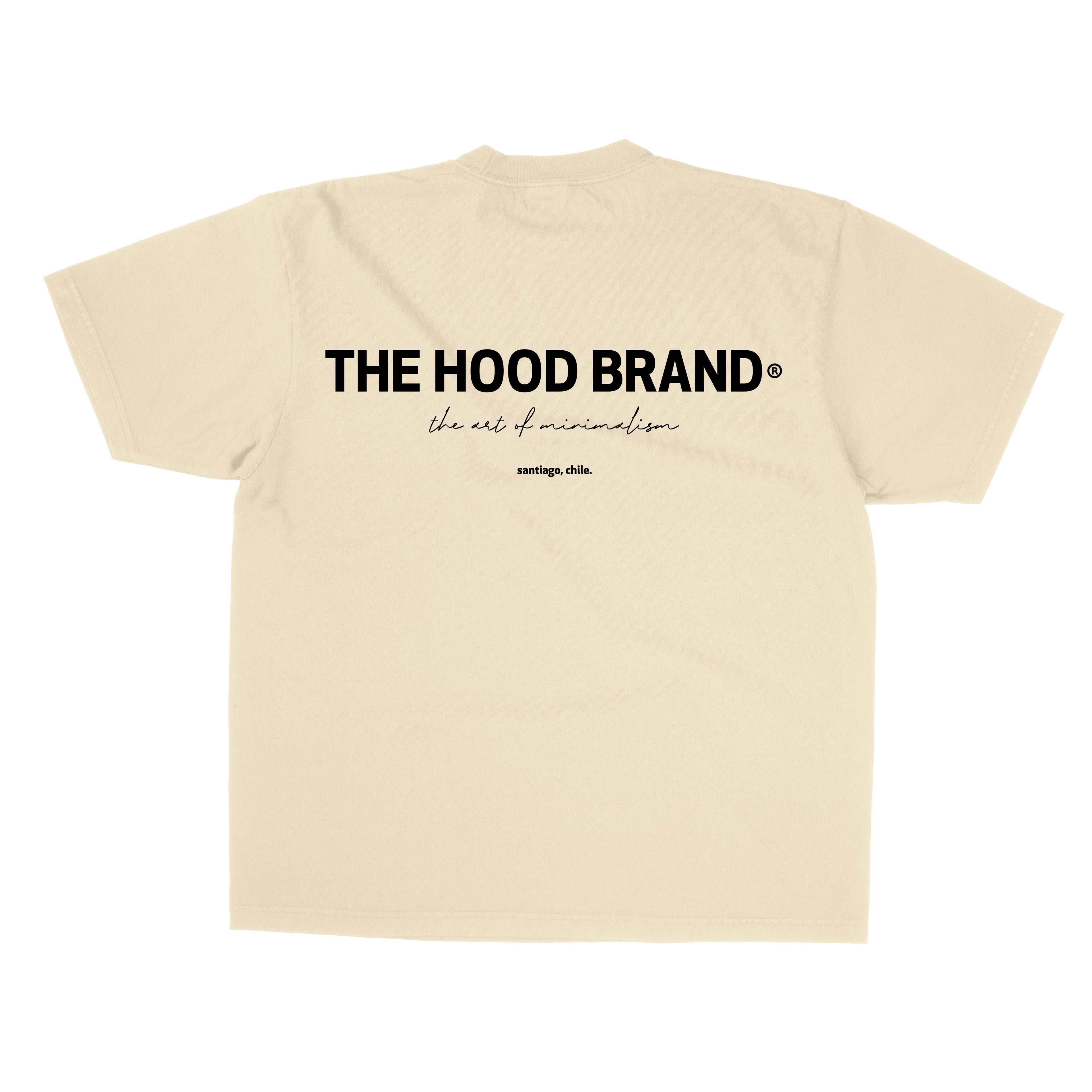 OG LOGO MEGA HEAVYWEIGHT CREAM/BLACK (300GSM) TEE