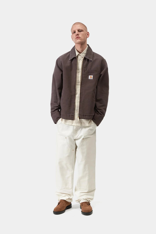 DETROIT JACKET STONE CANVAS “SHALE”
